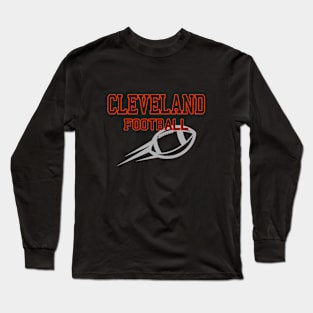 Cleveland American Football Long Sleeve T-Shirt